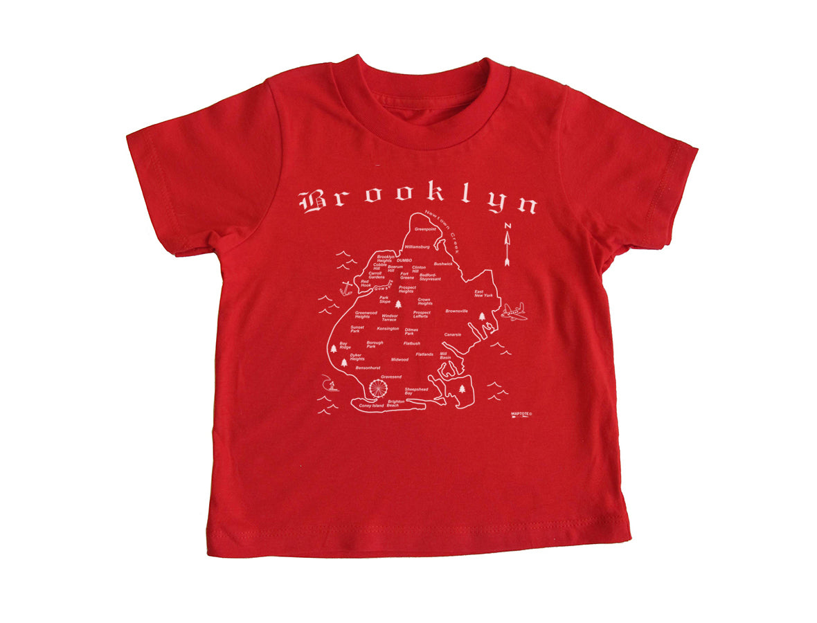 Brooklyn Old Design Toddler Tee