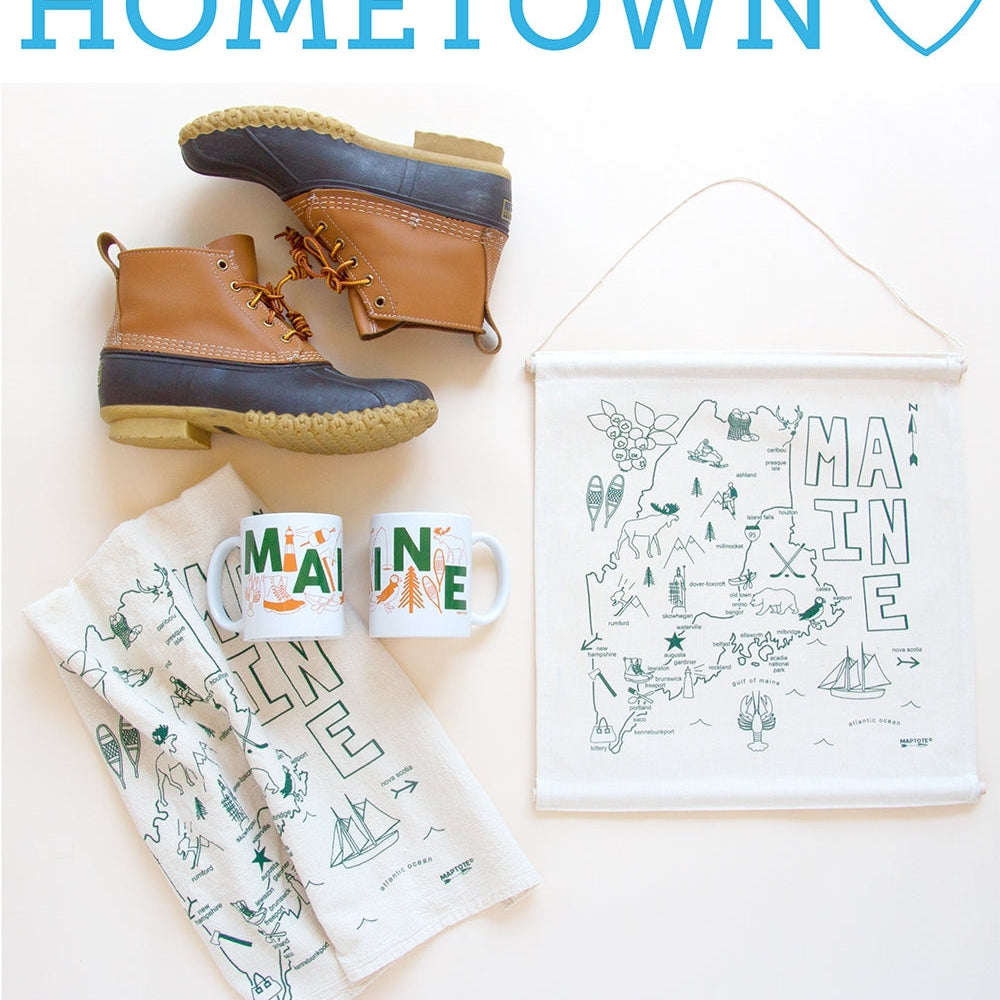 Show Your Hometown Some Love!-Maptote