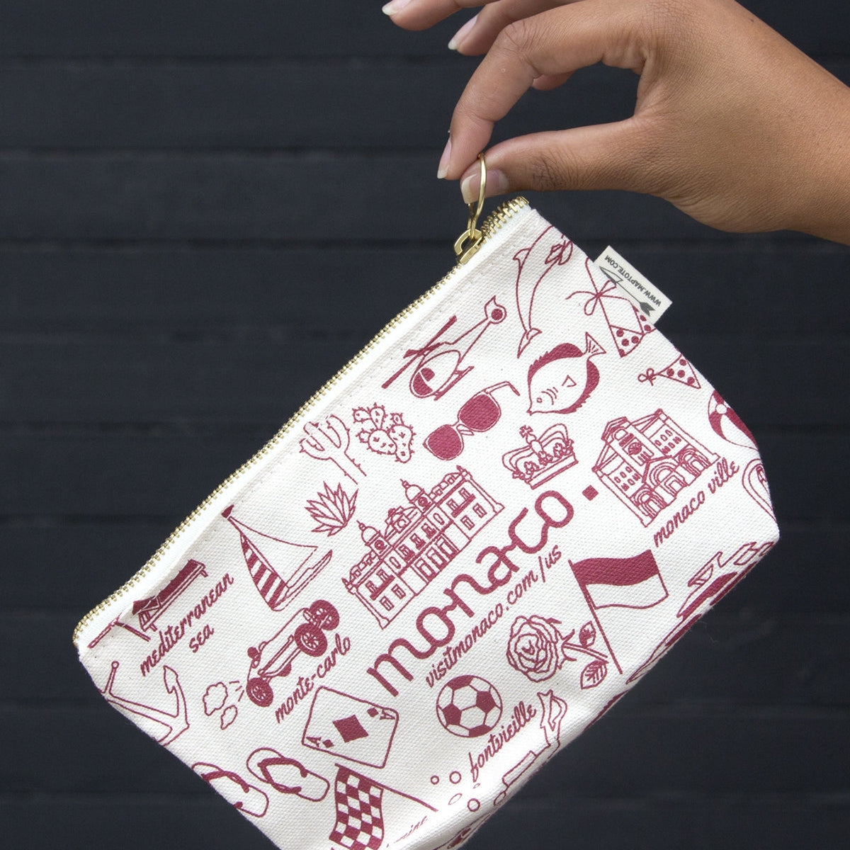 Branded Custom Zipped Pouches!-Maptote