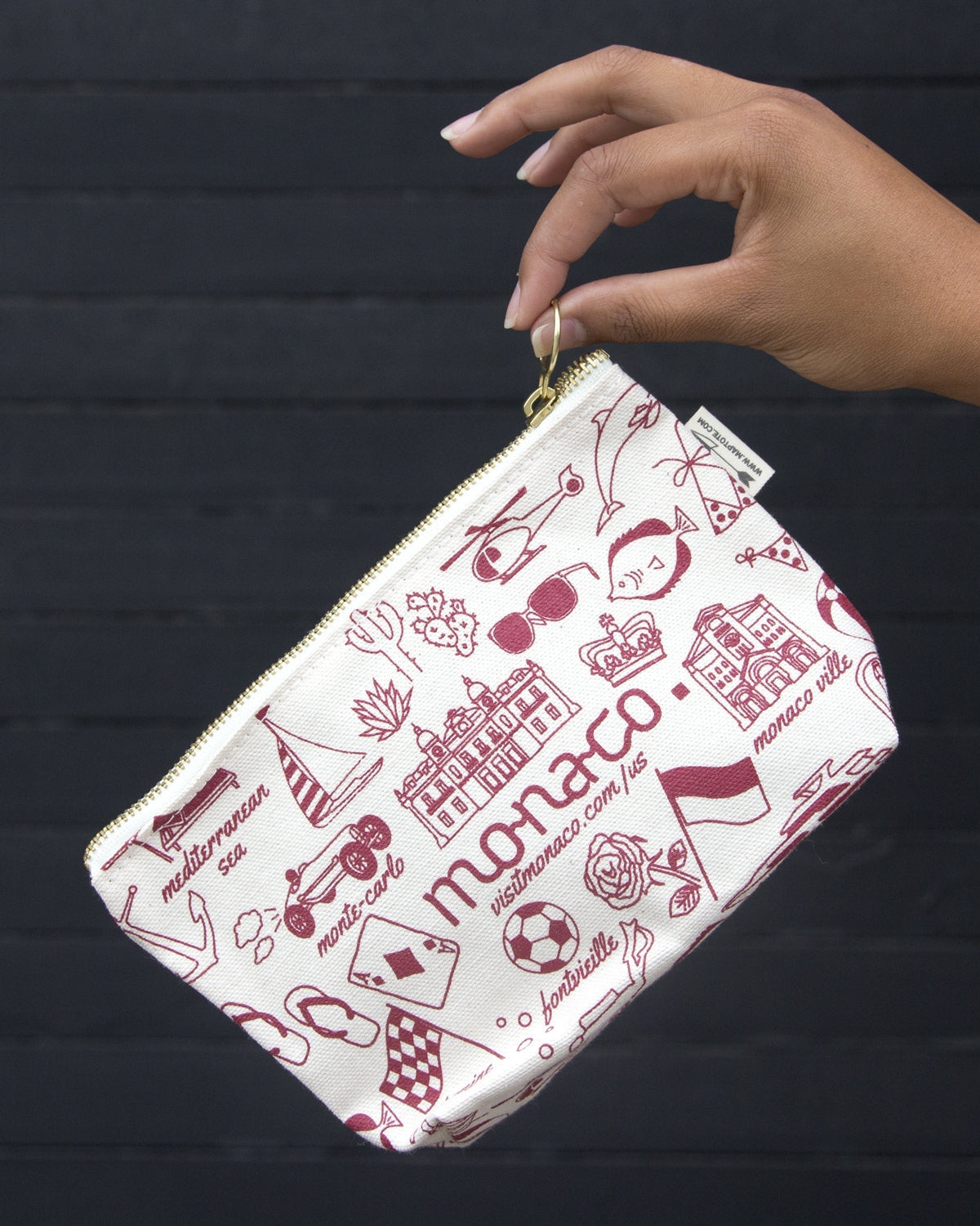 Branded Custom Zipped Pouches!-Maptote