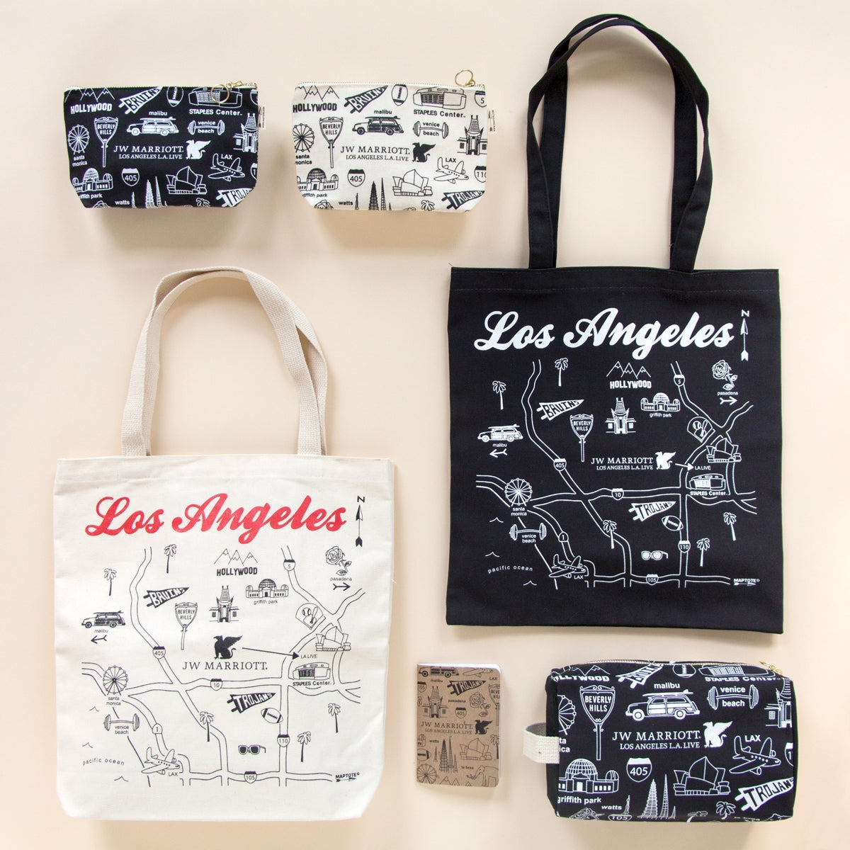 JW Marriott L.A. Live Custom Collection-Maptote