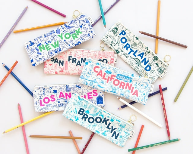 Bright New Pencil Pouches-Maptote