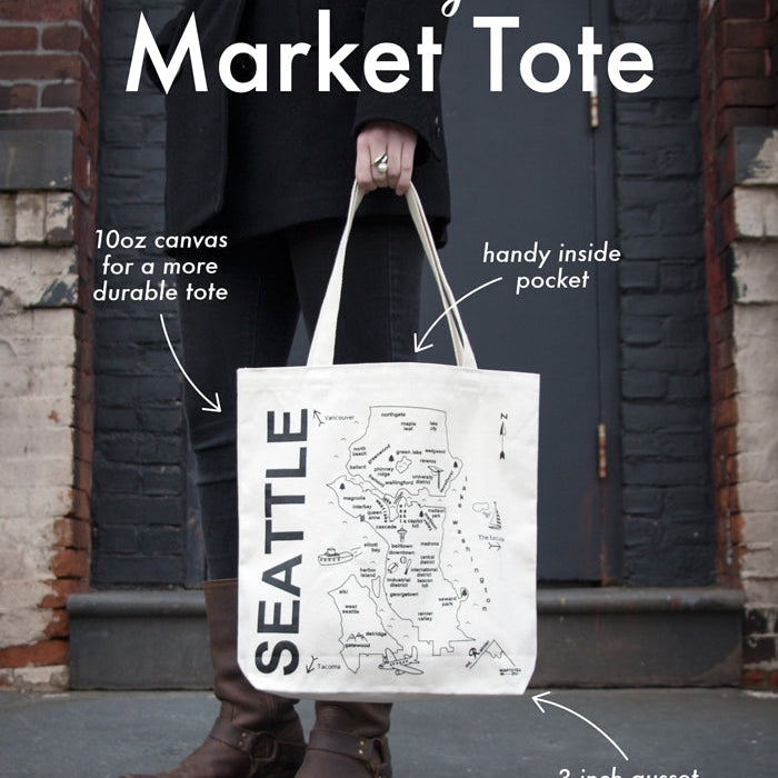 New Market Totes-Maptote