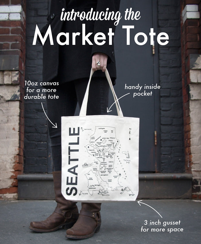 New Market Totes-Maptote