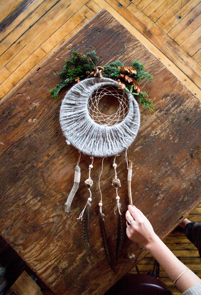 DIY Fall Dreamcatcher-Maptote