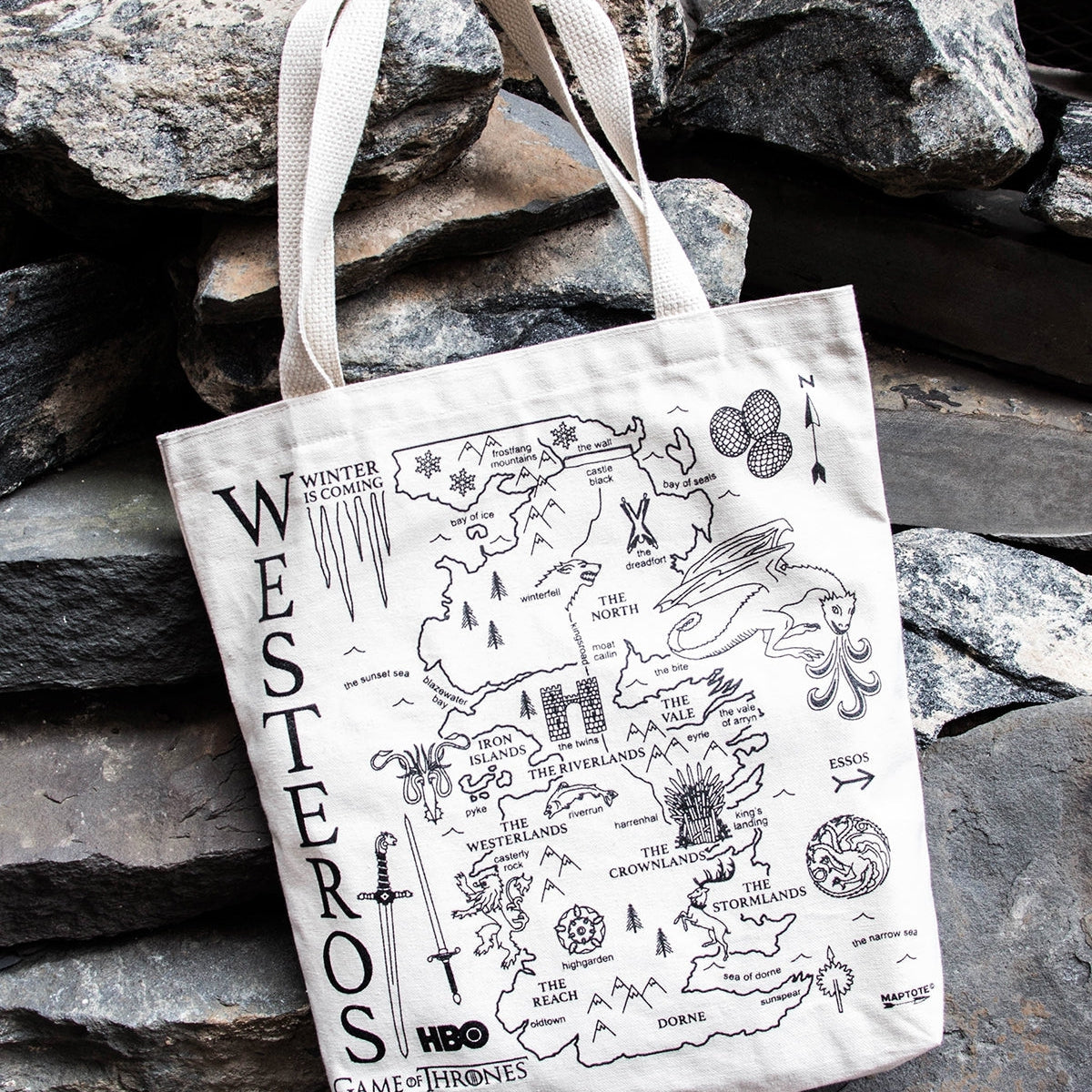 Westeros Tote for HBO's Game of Thrones!-Maptote