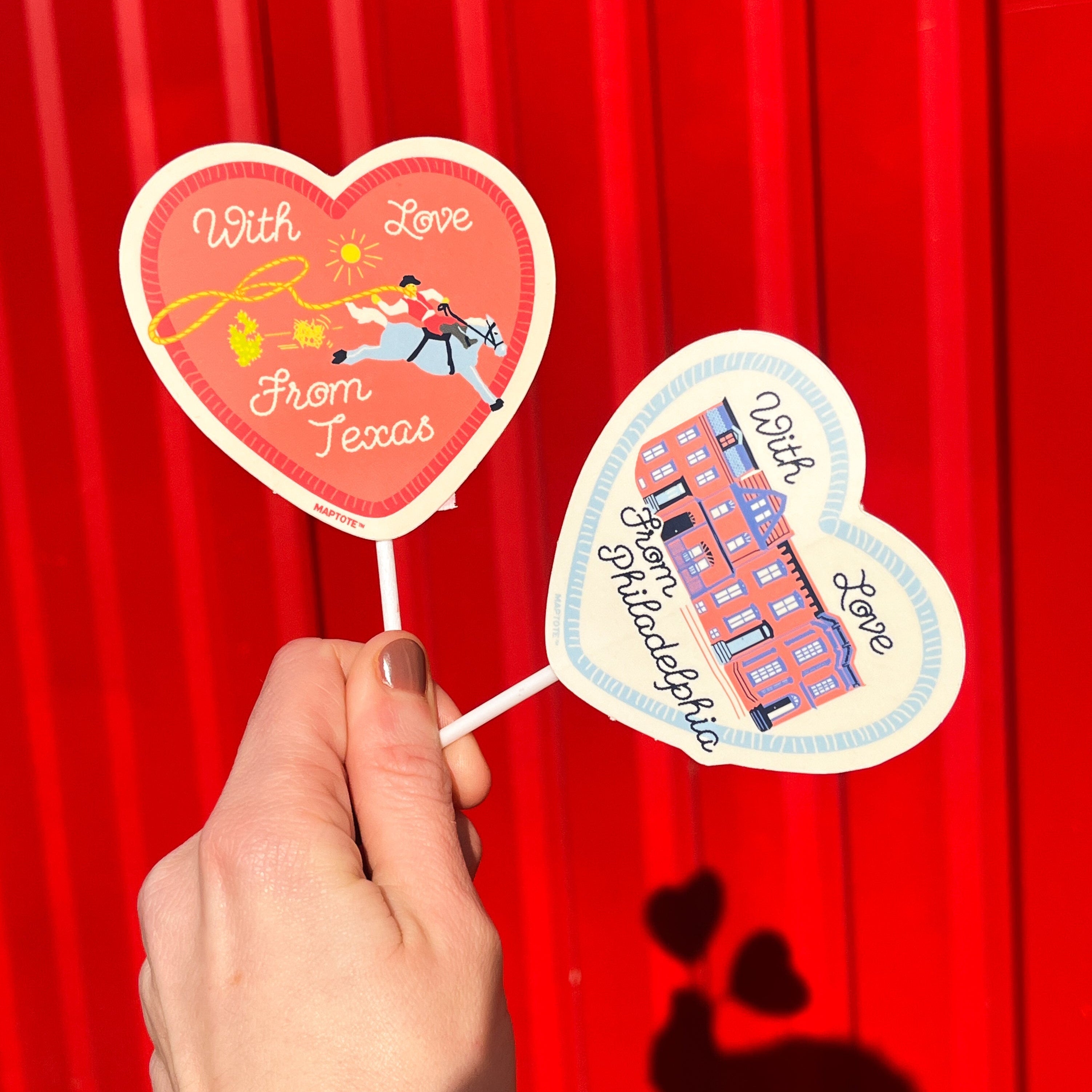 DIY Valentine's with Maptote Stickers-Maptote