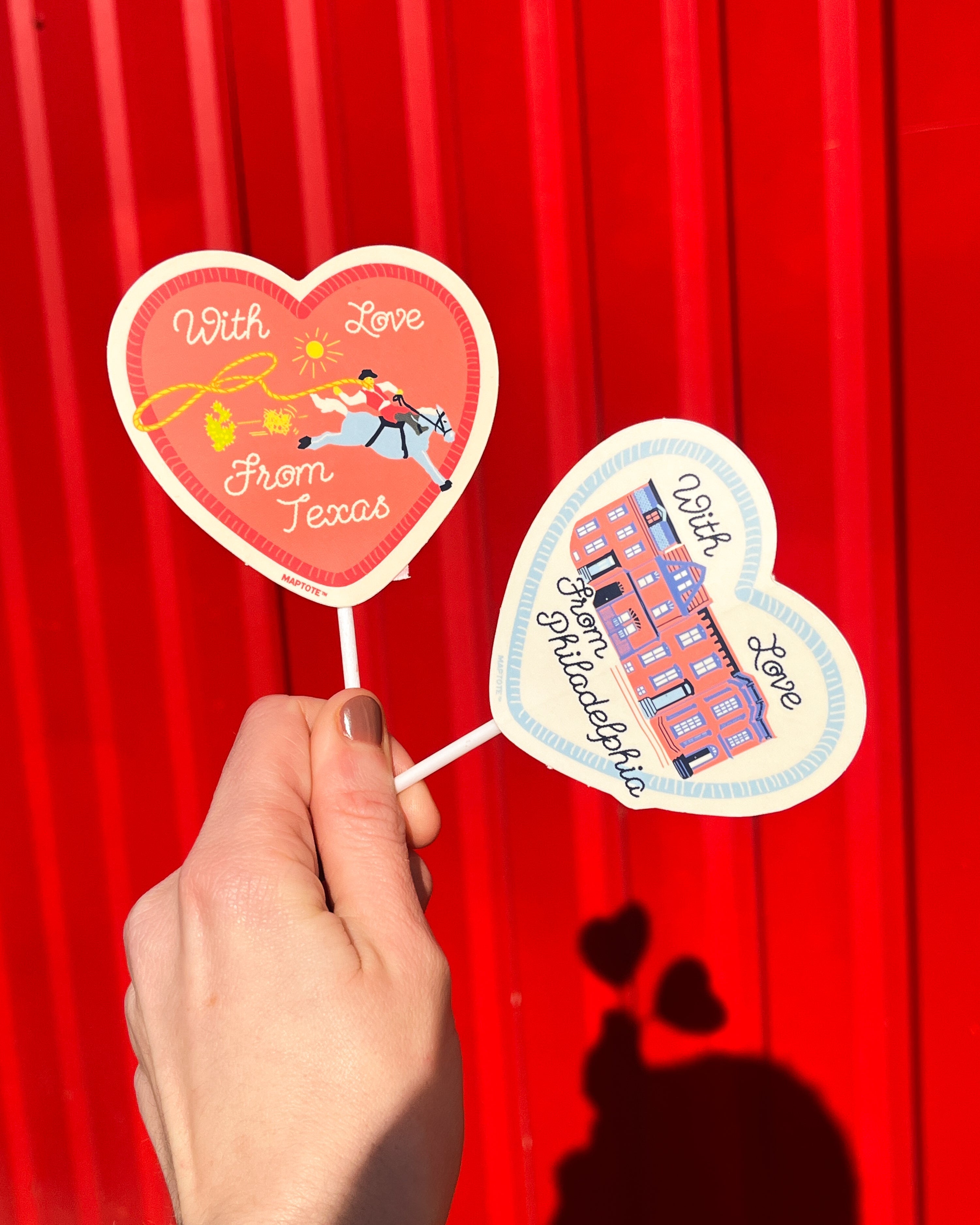 DIY Valentine's with Maptote Stickers-Maptote