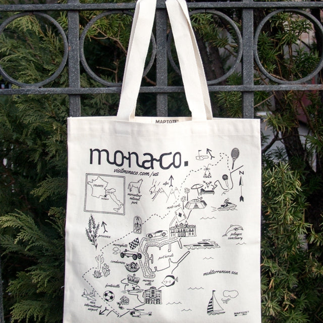 Custom Monaco Maptote-Maptote