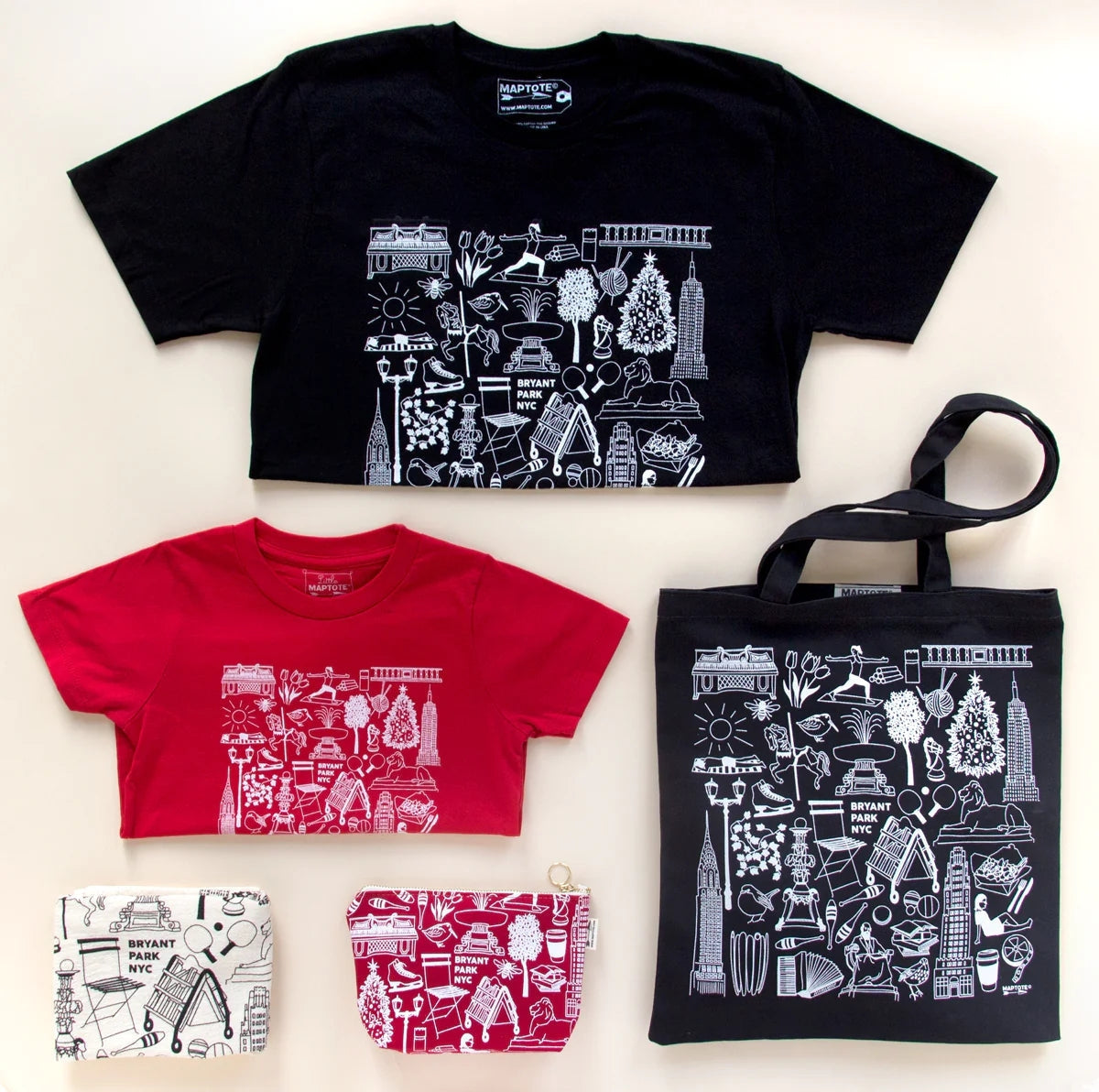 Bryant Park Custom Collection-Maptote