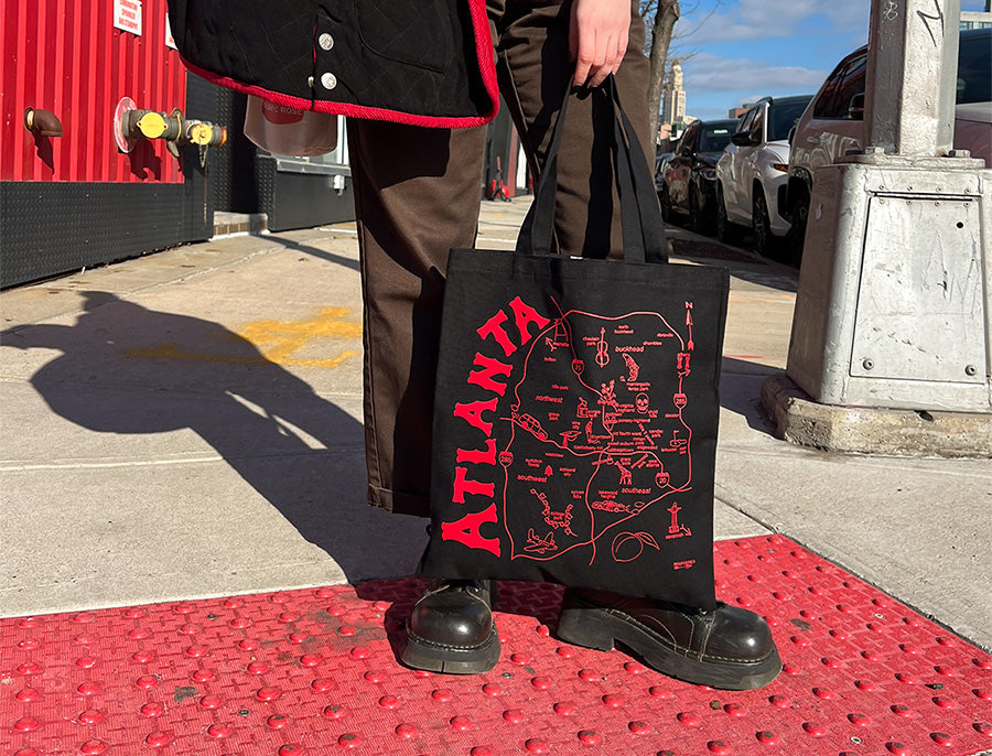 Atlanta Black Everyday Tote