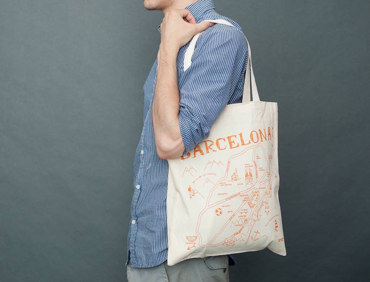 Barcelona Grocery Tote