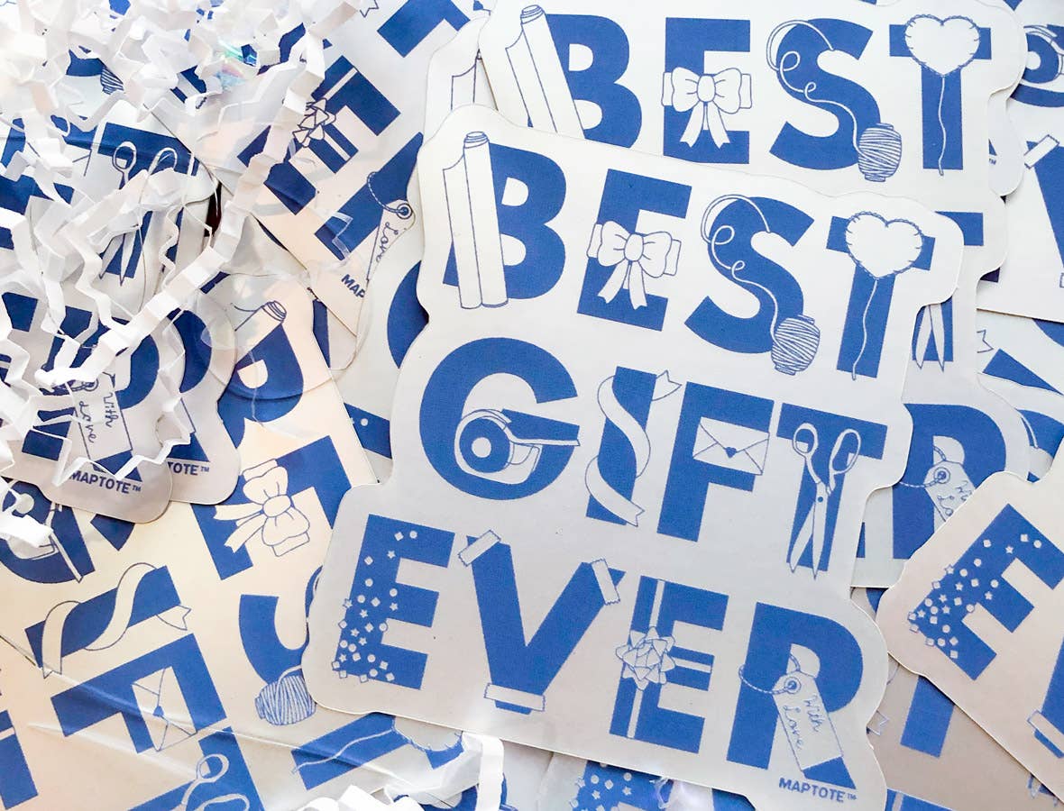 Top Gifter Sticker Gifts - Map-Themed Gifts & Accessories – Maptote