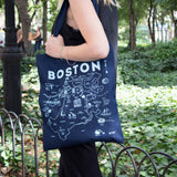 Boston Denim Tote