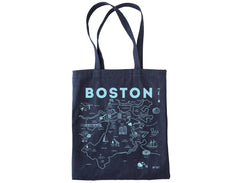 Boston Denim Tote