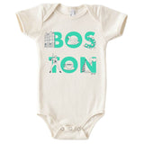 Boston Font Baby One-Piece