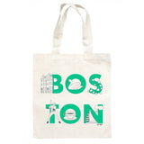 Boston Font Grocery Tote