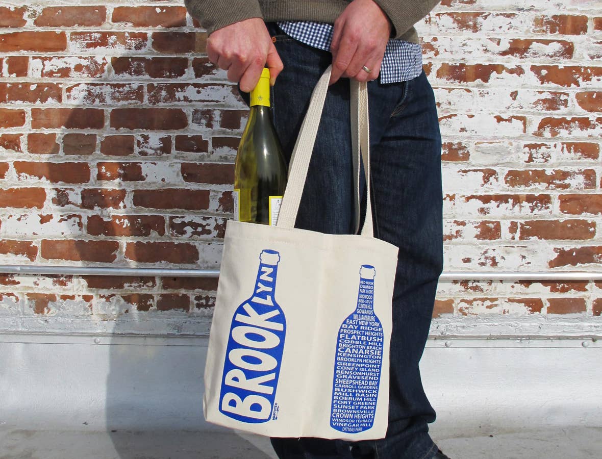 Brooklyn Double Wine Tote