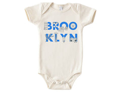 Brooklyn Font Baby One-Piece