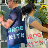 Brooklyn Font Grocery Tote