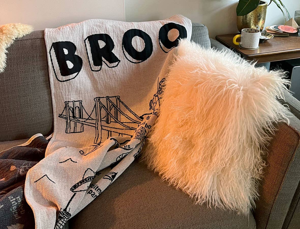 Brooklyn Knit Throw Blanket