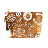 Brooklyn Pins & Patches Zipped Pouch