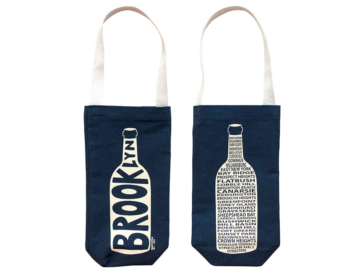 Brooklyn Single Wine Totes