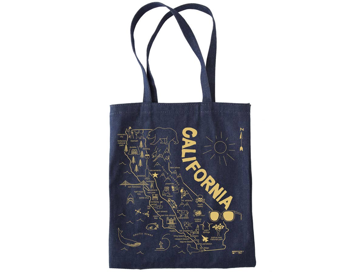 California Denim Tote