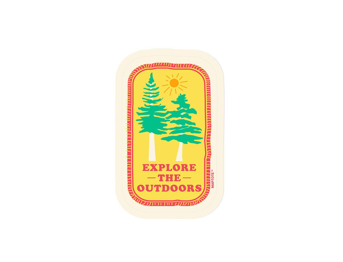 California Explore The Outdoors Sticker