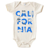 California Font Baby One-Piece