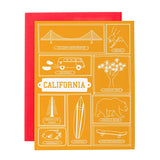 California Frames Greeting Card