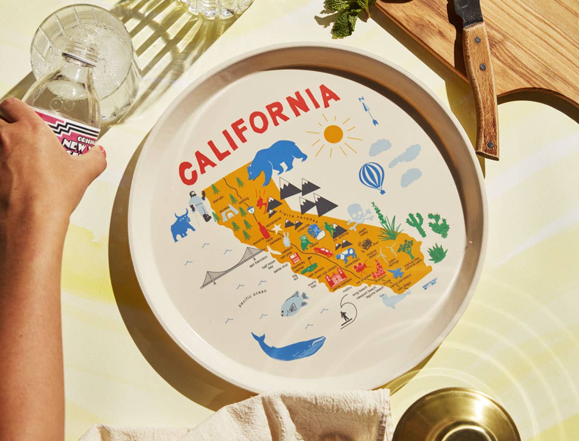 California Round Tray