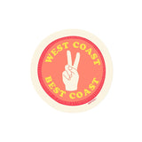 California West Coast Best Coast Sticker