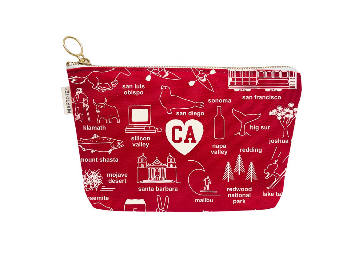 California Zipped Pouch