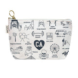 California Zipped Pouch