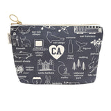 California Zipped Pouch