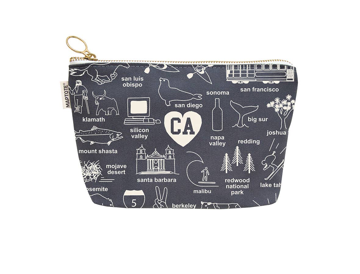 California Zipped Pouch