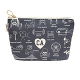 California Zipped Pouch