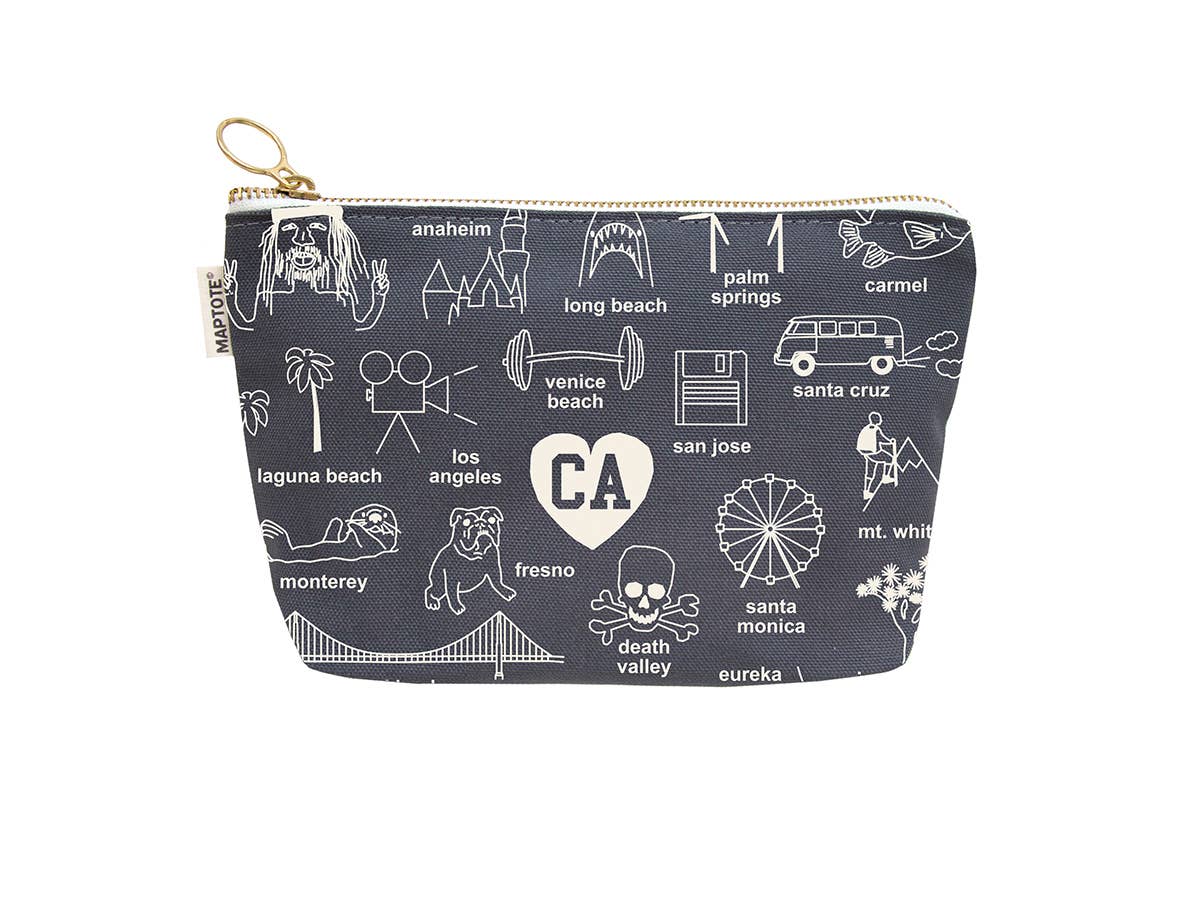 California Zipped Pouch