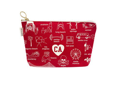 California Zipped Pouch