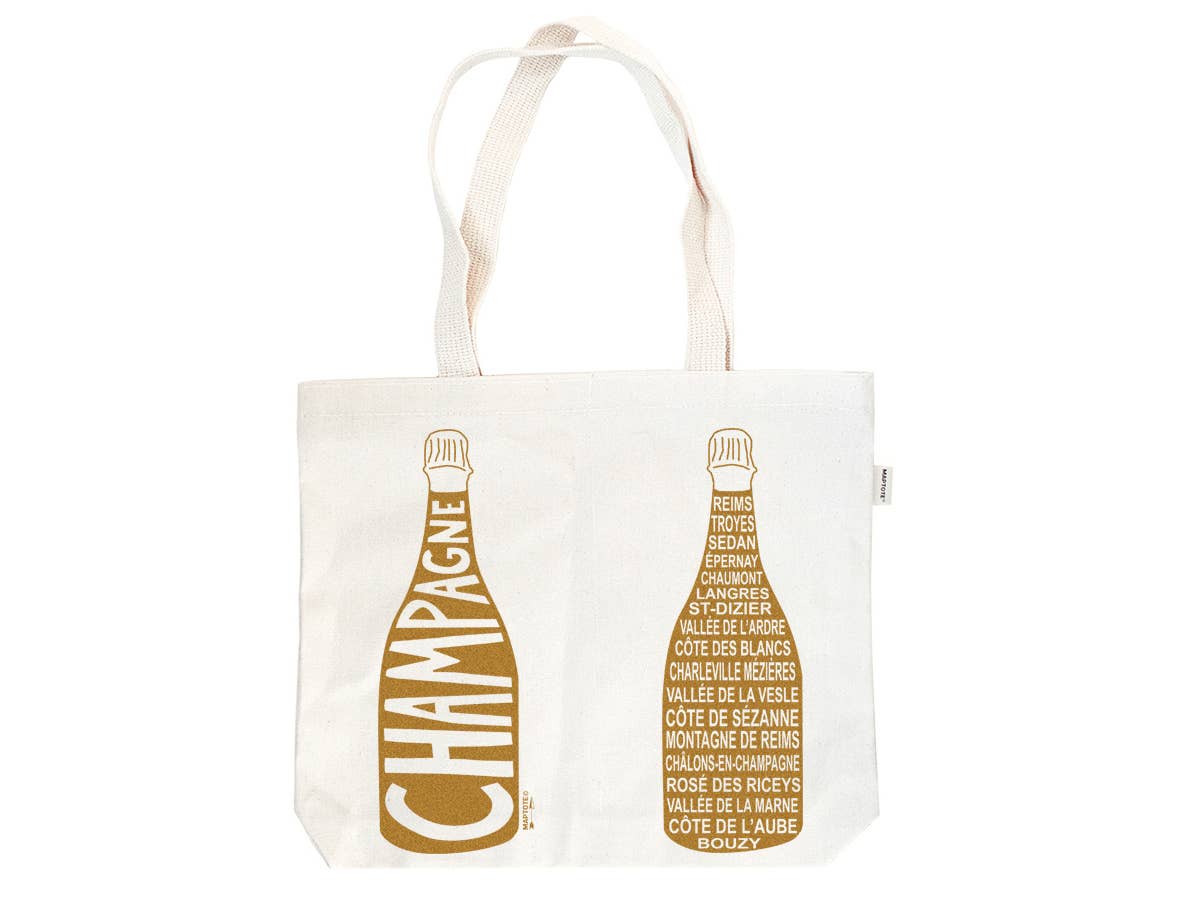 Champagne Double Wine Tote