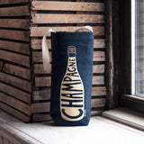 Champagne Single Wine Totes