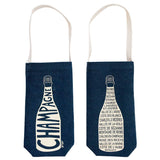 Champagne Single Wine Totes