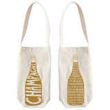 Champagne Single Wine Totes