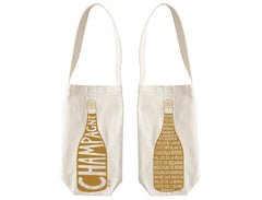 Champagne Single Wine Totes