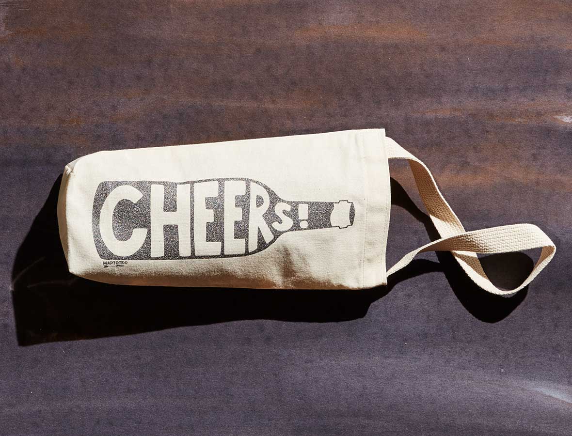 Cheers! Single Wine Totes