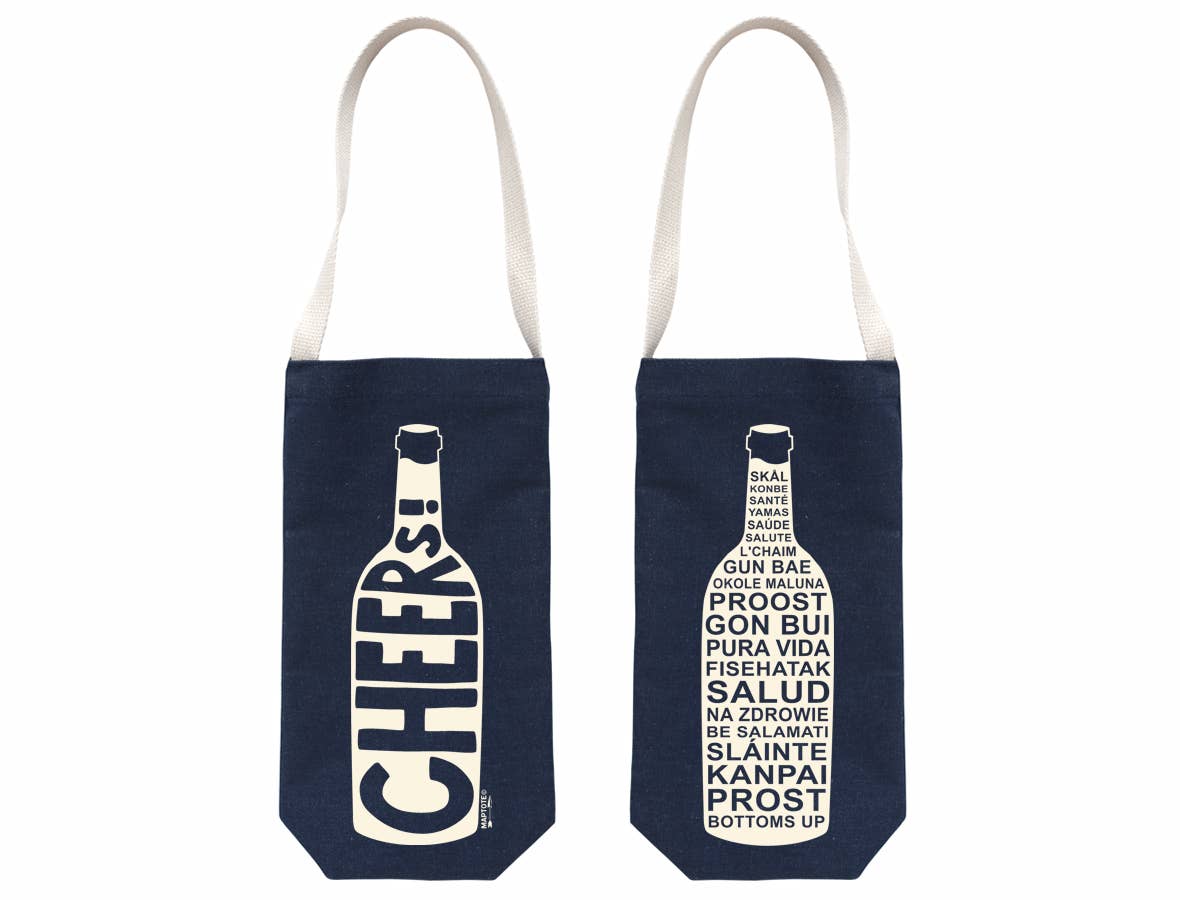 Cheers! Single Wine Totes