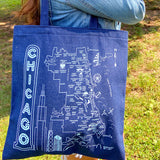 Chicago Denim Tote