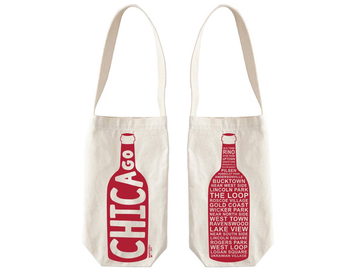 Chicago Single Wine Tote