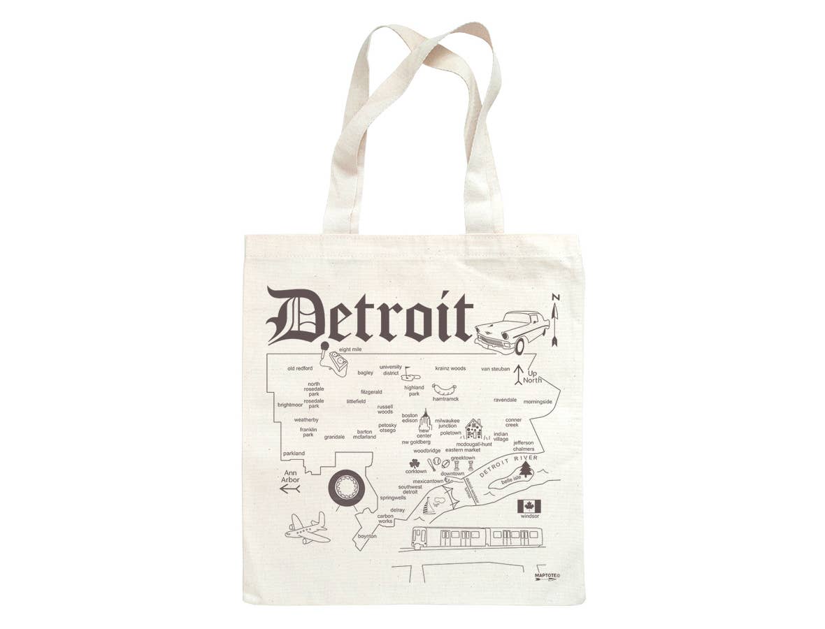 Detroit Grocery Tote